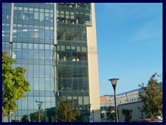 Västra Hamnen 2004 - Office building in glass, one of the first built on the site